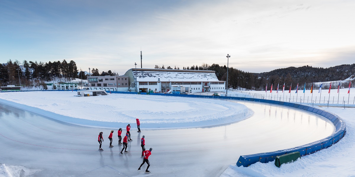 die schnellste Freiluftbahn der Welt