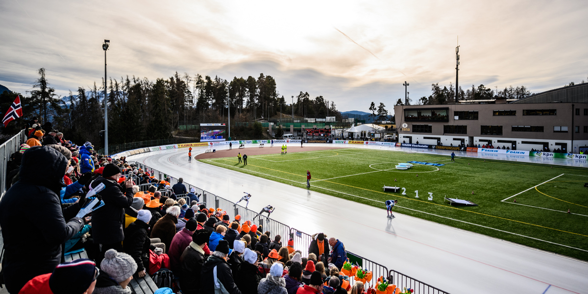 die schnellste Freiluftbahn der Welt